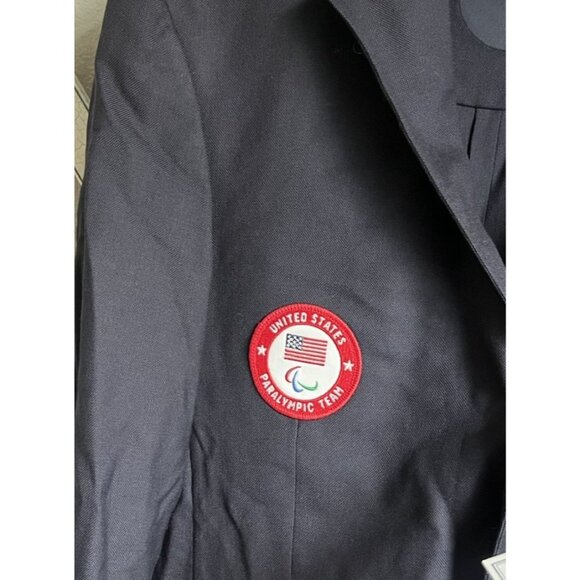 NWT! 2020 Polo Ralph Lauren USA Paralympic Team Men's 40 Reg Wool Blazer Jacket - Picture 5 of 14